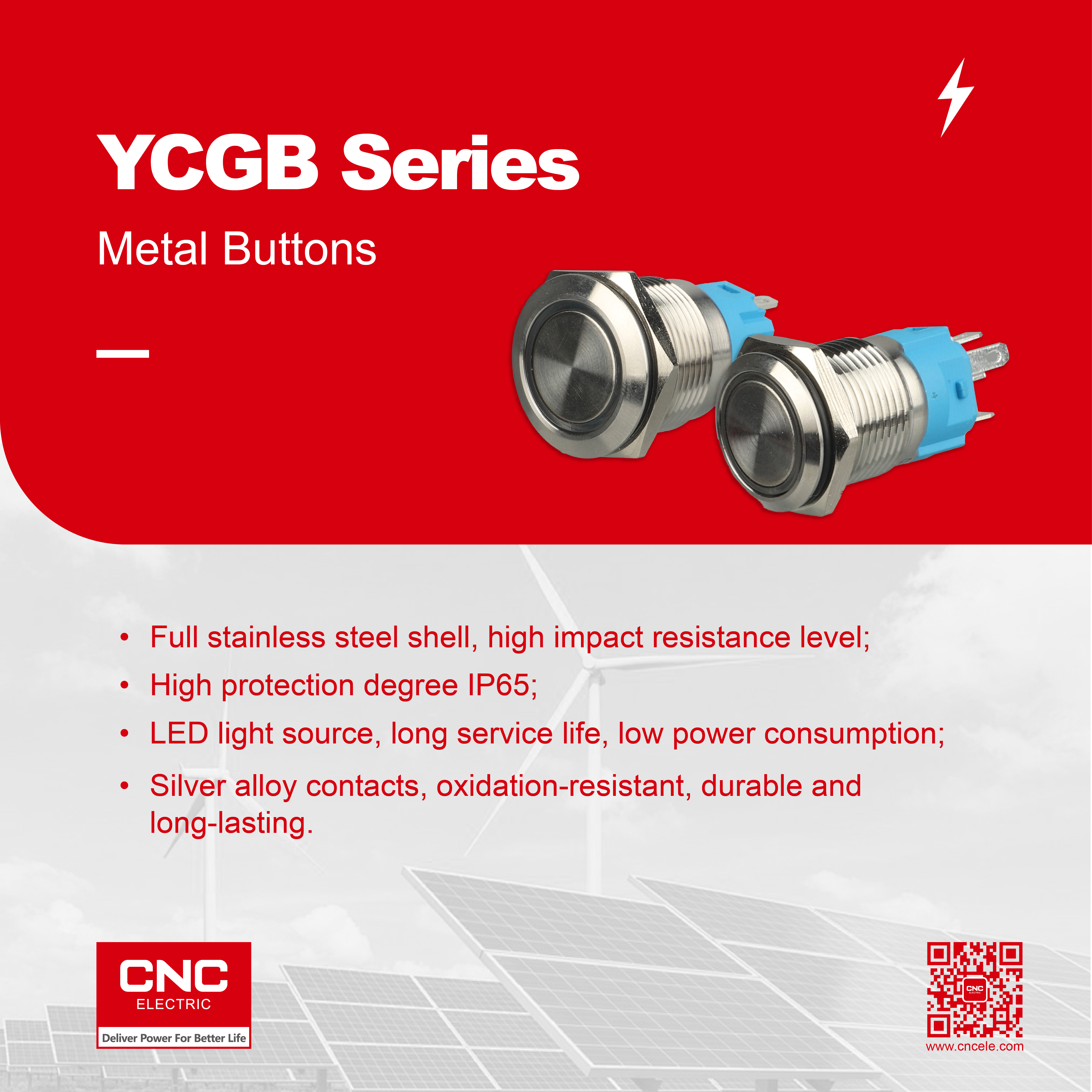 CNC | Introducing YCGB Series Metal Buttons: Elevating Durability and Performance