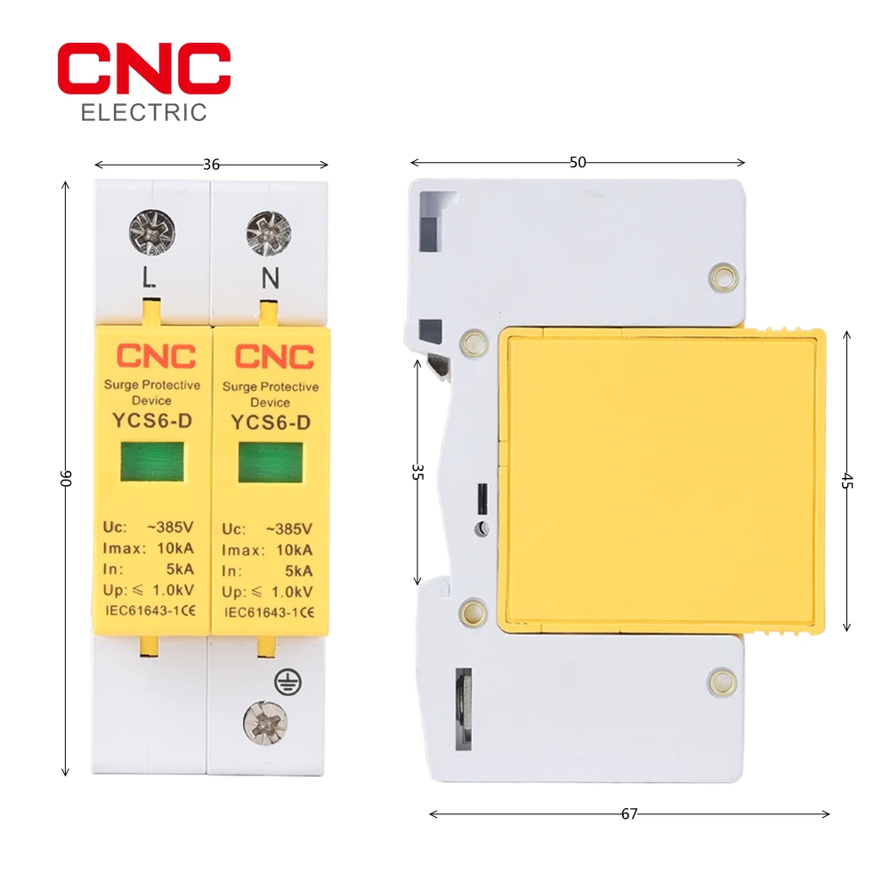 Lightning Protection with The YCS6-D Surge Protective Devices